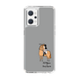 スリムプロテクションケース［ おがわじゅり×デイリー×caseplay - 栗毛 - ブラック ］