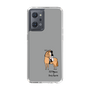 スリムプロテクションケース［ おがわじゅり×デイリー×caseplay - 栗毛 - ブラック ］