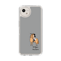 スリムプロテクションケース［ おがわじゅり×デイリー×caseplay - 栗毛 - ブラック ］