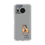 スリムプロテクションケース［ おがわじゅり×デイリー×caseplay - 栗毛 - ブラック ］