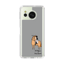 スリムプロテクションケース［ おがわじゅり×デイリー×caseplay - 栗毛 - ブラック ］