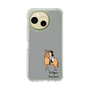 スリムプロテクションケース［ おがわじゅり×デイリー×caseplay - 栗毛 - ブラック ］