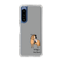 スリムプロテクションケース［ おがわじゅり×デイリー×caseplay - 栗毛 - ブラック ］