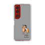 スリムプロテクションケース［ おがわじゅり×デイリー×caseplay - 栗毛 - ブラック ］