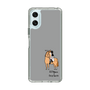 スリムプロテクションケース［ おがわじゅり×デイリー×caseplay - 栗毛 - ブラック ］