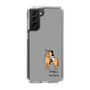 スリムプロテクションケース［ おがわじゅり×デイリー×caseplay - 栗毛 - ブラック ］
