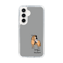 スリムプロテクションケース［ おがわじゅり×デイリー×caseplay - 栗毛 - ブラック ］