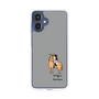 スリムプロテクションケース［ おがわじゅり×デイリー×caseplay - 栗毛 - ブラック ］