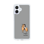 スリムプロテクションケース［ おがわじゅり×デイリー×caseplay - 栗毛 - ブラック ］