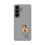 スリムプロテクションケース［ おがわじゅり×デイリー×caseplay - 栗毛 - ブラック ］