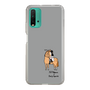 スリムプロテクションケース［ おがわじゅり×デイリー×caseplay - 栗毛 - ブラック ］