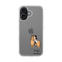スリムプロテクションケース［ おがわじゅり×デイリー×caseplay - 栗毛 ］