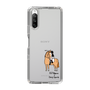 スリムプロテクションケース［ おがわじゅり×デイリー×caseplay - 栗毛 ］