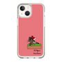 スリムプロテクションケース［ おがわじゅり×デイリー×caseplay - 黒鹿毛 - レッド ］