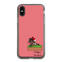 スリムプロテクションケース［ おがわじゅり×デイリー×caseplay - 黒鹿毛 - レッド ］