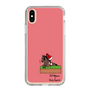 スリムプロテクションケース［ おがわじゅり×デイリー×caseplay - 黒鹿毛 - レッド ］