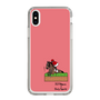 スリムプロテクションケース［ おがわじゅり×デイリー×caseplay - 黒鹿毛 - レッド ］