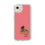 スリムプロテクションケース［ おがわじゅり×デイリー×caseplay - 黒鹿毛 - レッド ］