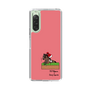 スリムプロテクションケース［ おがわじゅり×デイリー×caseplay - 黒鹿毛 - レッド ］