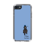 スリムプロテクションケース［ おがわじゅり×デイリー×caseplay - 青鹿毛 - ブルー ］