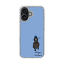 スリムプロテクションケース［ おがわじゅり×デイリー×caseplay - 青鹿毛 - ブルー ］