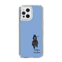 スリムプロテクションケース［ おがわじゅり×デイリー×caseplay - 青鹿毛 - ブルー ］