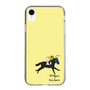 スリムプロテクションケース［ おがわじゅり×デイリー×caseplay - 青毛 - イエロー ］
