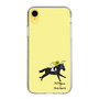 スリムプロテクションケース［ おがわじゅり×デイリー×caseplay - 青毛 - イエロー ］