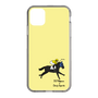 スリムプロテクションケース［ おがわじゅり×デイリー×caseplay - 青毛 - イエロー ］
