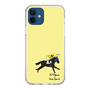 スリムプロテクションケース［ おがわじゅり×デイリー×caseplay - 青毛 - イエロー ］