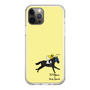 スリムプロテクションケース［ おがわじゅり×デイリー×caseplay - 青毛 - イエロー ］