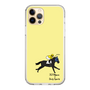 スリムプロテクションケース［ おがわじゅり×デイリー×caseplay - 青毛 - イエロー ］