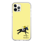 スリムプロテクションケース［ おがわじゅり×デイリー×caseplay - 青毛 - イエロー ］