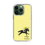 スリムプロテクションケース［ おがわじゅり×デイリー×caseplay - 青毛 - イエロー ］