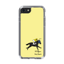 スリムプロテクションケース［ おがわじゅり×デイリー×caseplay - 青毛 - イエロー ］