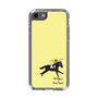スリムプロテクションケース［ おがわじゅり×デイリー×caseplay - 青毛 - イエロー ］