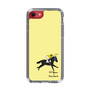 スリムプロテクションケース［ おがわじゅり×デイリー×caseplay - 青毛 - イエロー ］