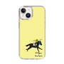 スリムプロテクションケース［ おがわじゅり×デイリー×caseplay - 青毛 - イエロー ］