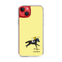 スリムプロテクションケース［ おがわじゅり×デイリー×caseplay - 青毛 - イエロー ］