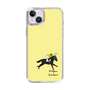 スリムプロテクションケース［ おがわじゅり×デイリー×caseplay - 青毛 - イエロー ］