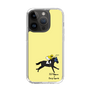 スリムプロテクションケース［ おがわじゅり×デイリー×caseplay - 青毛 - イエロー ］