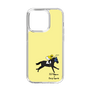 スリムプロテクションケース［ おがわじゅり×デイリー×caseplay - 青毛 - イエロー ］