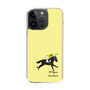 スリムプロテクションケース［ おがわじゅり×デイリー×caseplay - 青毛 - イエロー ］