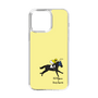 スリムプロテクションケース［ おがわじゅり×デイリー×caseplay - 青毛 - イエロー ］