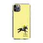 スリムプロテクションケース［ おがわじゅり×デイリー×caseplay - 青毛 - イエロー ］
