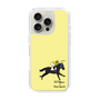 スリムプロテクションケース［ おがわじゅり×デイリー×caseplay - 青毛 - イエロー ］
