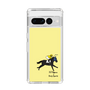 スリムプロテクションケース［ おがわじゅり×デイリー×caseplay - 青毛 - イエロー ］