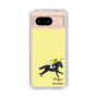 スリムプロテクションケース［ おがわじゅり×デイリー×caseplay - 青毛 - イエロー ］