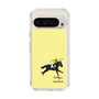 スリムプロテクションケース［ おがわじゅり×デイリー×caseplay - 青毛 - イエロー ］