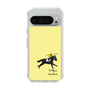 スリムプロテクションケース［ おがわじゅり×デイリー×caseplay - 青毛 - イエロー ］